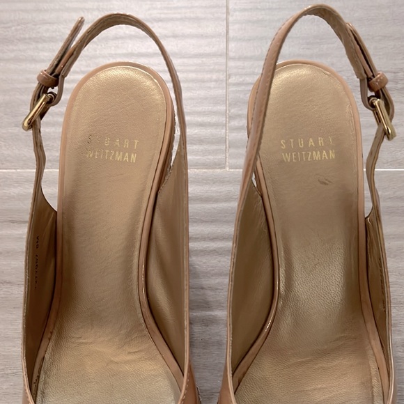 Stuart Weitzman wedge sandals Size 8 - Picture 7 of 13